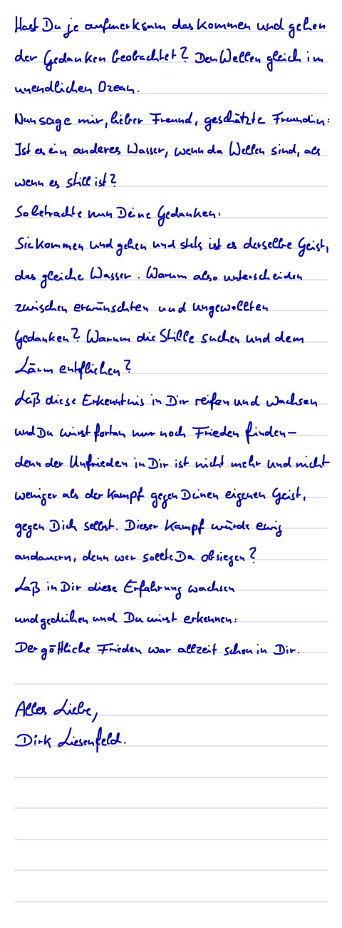 gedanken